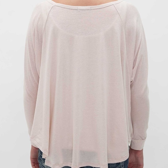 Obey gothic long sleeve top tee shirt loose small grey - Picture 2 of 3